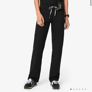 FIGS Livingston Scrub Pants Black